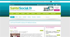 Desktop Screenshot of gazette-sante-social.fr